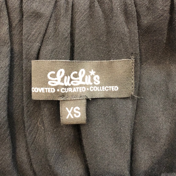 LuLu’s Caged Lace Neckline Shift Dress - Picture 8 of 8